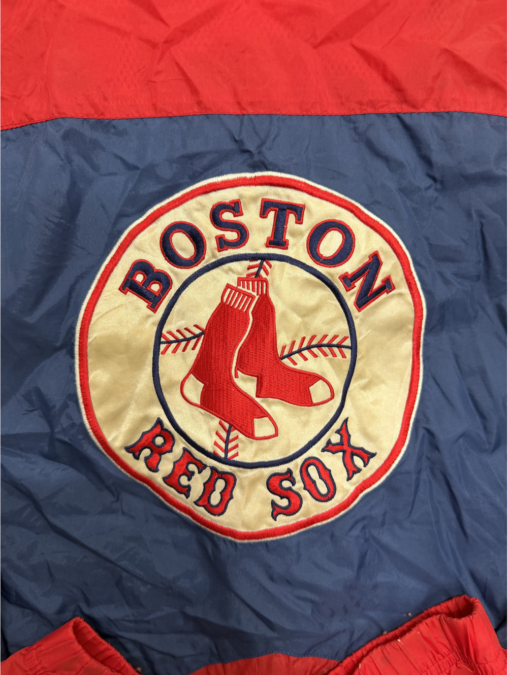 Vintage Boston Red Sox Starter Windbreaker Jacket XL - Picture 7 of 9